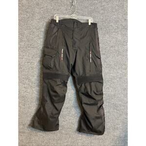 Sedici Mens Motorcycle Pants Size 32 BlackThermo Lite Insulation Air Control